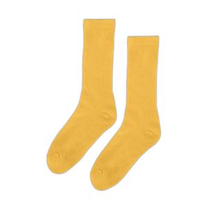 cs6005-burnedyellow-meias-colorful-standard-organic-active-burned-yellow-amarelo-queimado