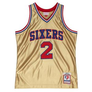 smjy4398-p7682mmlgold-camisola-nba-philadelphia-76ers-moses-malone-swingman-75th-1982-83-ouro