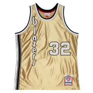 smjy4398-ptb76bwlgold-camisola-nba-portland-trail-blazers-75th-gold-swingman-1976-bill-walton-ouro