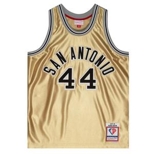 smjy4398-sas77ggegold-camisola-nba-san-antonio-spurs-george-gervin-ouro