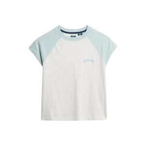 w1011227a-f7e-t-shirt-de-algod-o-organico-com-mangas-raglan-e-logo-feminino-superdry-essential-branco-mesclado-vintage-azul-ceu-de-inverno